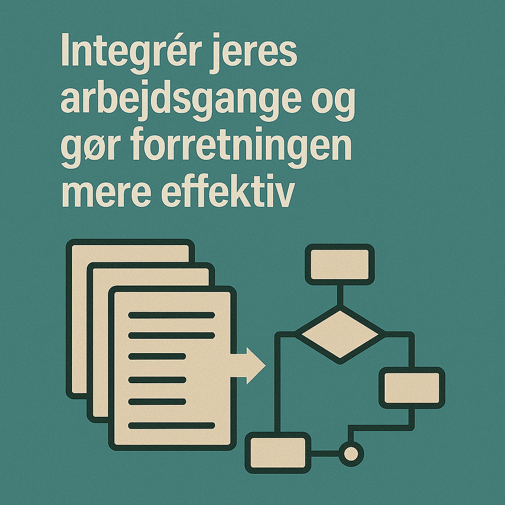 Integrér jeres arbejdsgange og gør forretningen mere effektiv